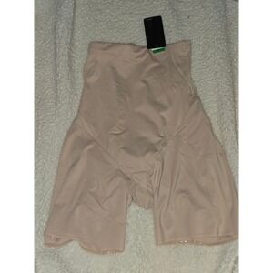 Assets by Sara Blakely High Waist Thigh Slimmer Shapewear Warm Beige‎ XL